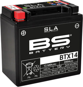 Bs Battery Battery Bs Btx14 Sla BATTERY GROUP Bs Battery