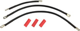 Drag Specialties Battery Cable Kit Black Battery Drag Specialties