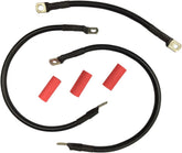 Drag Specialties Battery Cable Kit Black Battery Drag Specialties