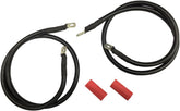 Drag Specialties Battery Cable Kit Black Battery Drag Specialties