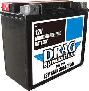 Maintenance Free Battery BATTERIES Drag Specialties 86-96 XL
