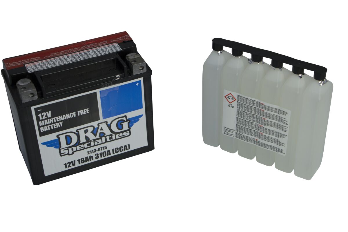 Drag Specialties Batteries Battery Drag Mf Ytx20 H Ft Drag Specialties
