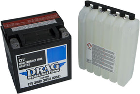 Maintenance Free Battery BATTERIES Drag Specialties 99-21 FLT/FLHT/FLHX/FLTR/FLTRX/FLTRU/FLTRK/FLHR/H-D FL Trike