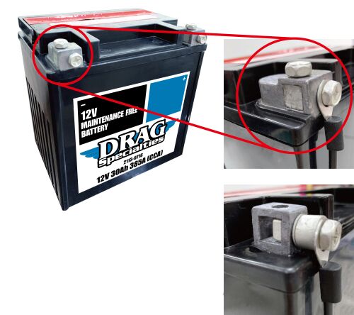 Drag Specialties Batteries Battery Drag Mf Yix30 L Ft Drag Specialties