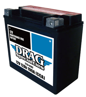 Maintenance Free Battery BATTERIES Drag Specialties