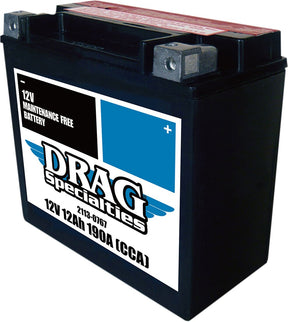 Maintenance Free Battery BATTERIES Drag Specialties
