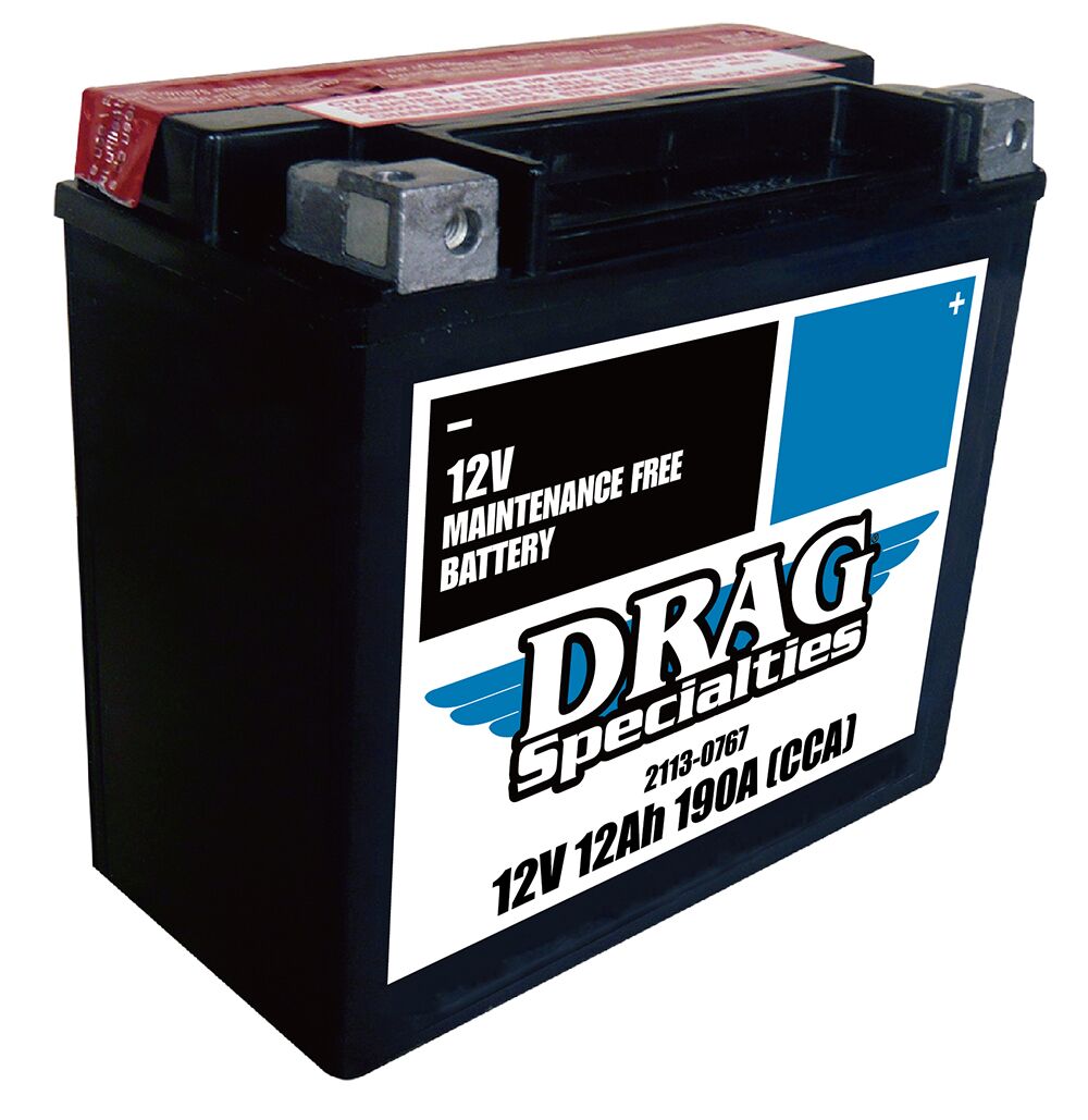 Drag Specialties Batteries Battery Drag Mf Ytx14 L Ft Drag Specialties