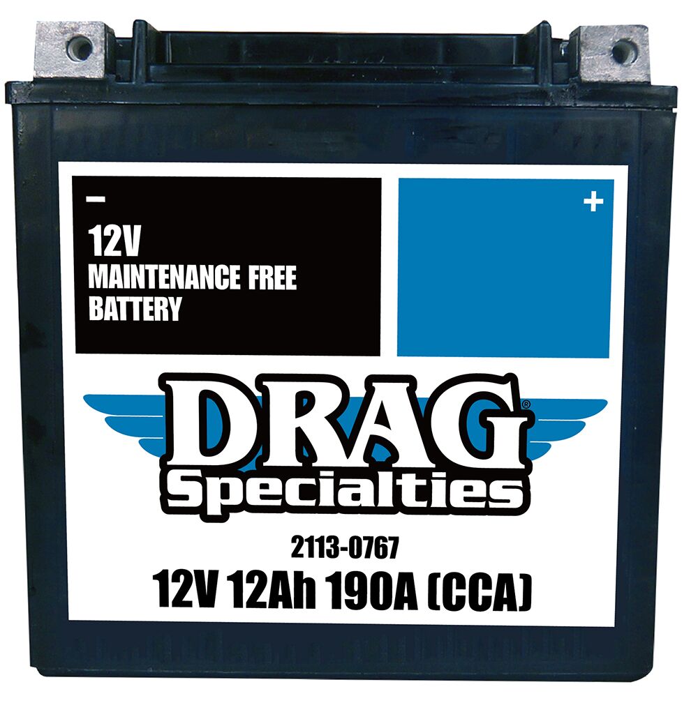 Drag Specialties Batteries Battery Drag Mf Ytx14 L Ft Drag Specialties