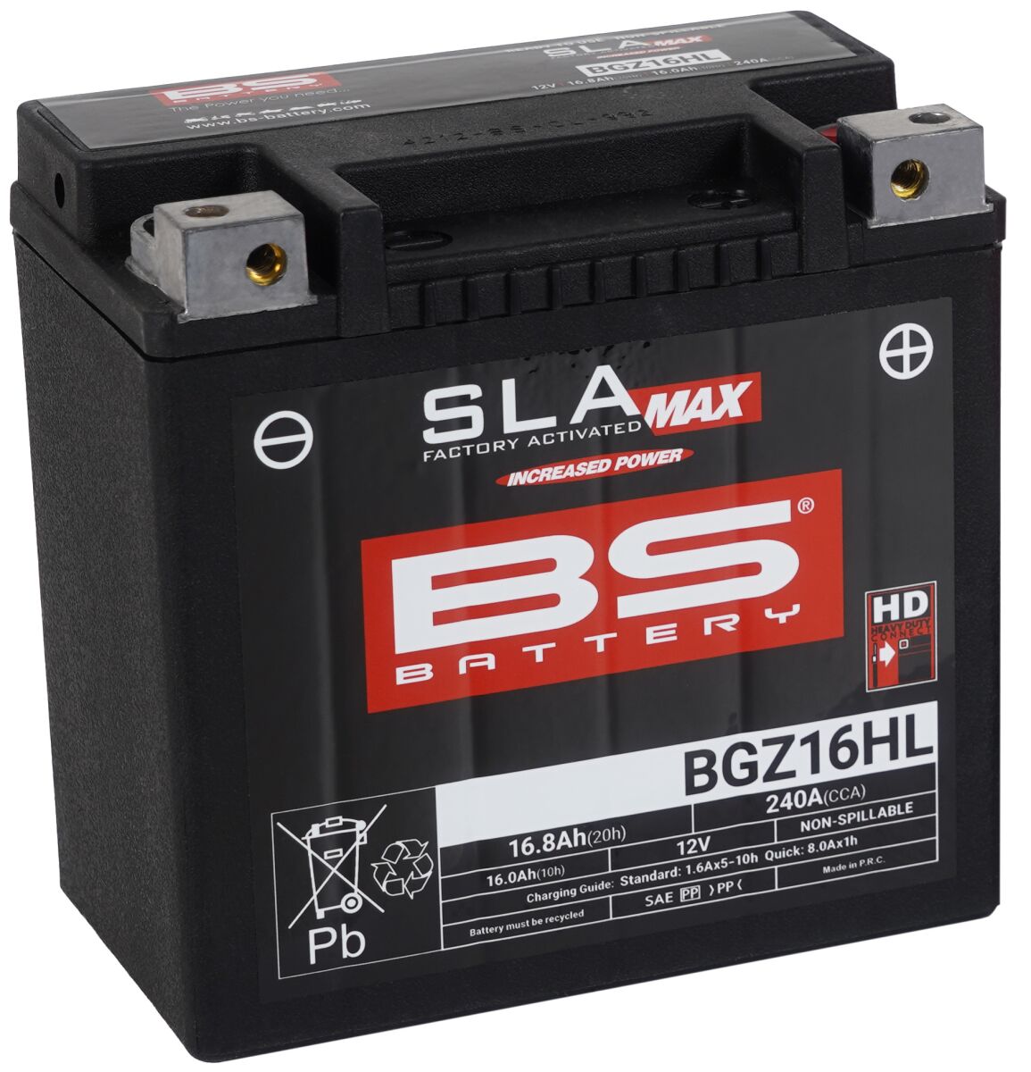Bs Battery Battery Bs Bgz16 Hl Sla Max BATTERY GROUP Bs Battery