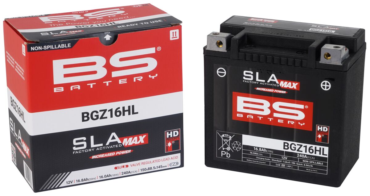 Bs Battery Battery Bs Bgz16 Hl Sla Max BATTERY GROUP Bs Battery