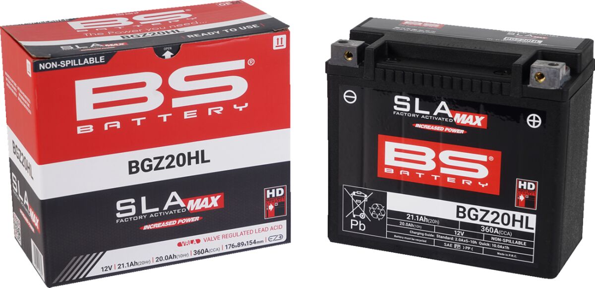 Bs Battery Battery Bs Bgz20 Hl Sla Max BATTERY GROUP Bs Battery
