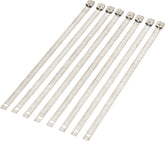 Moose Offroad Hard Parts Cable Tie Silver 8 8 Pk Replacement Part For Exhaust Moose Offroad Hard Parts