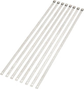 Moose Offroad Hard Parts Cable Tie Silver 14 8 Pk Replacement Part For Exhaust Moose Offroad Hard Parts
