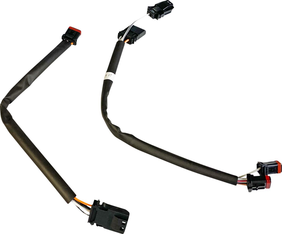 Custom Dynamics 4" Handlebar Extension Wire Kit - 09+ Harley Davidson Wiring Custom Dynamics