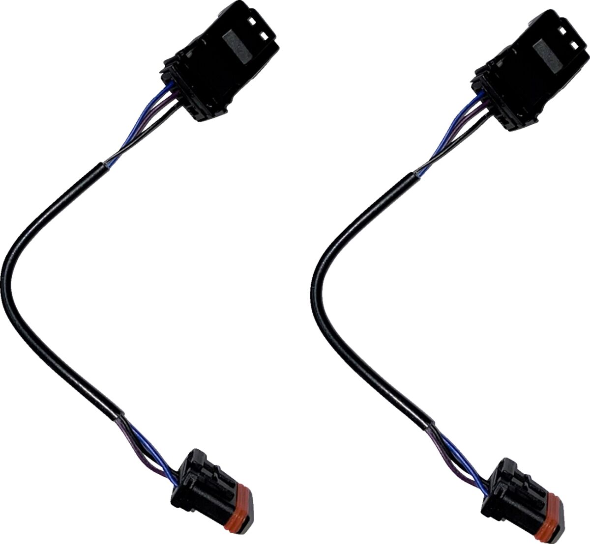 Custom Dynamics 4" Front Turn Signal Extension Harness - 16+ Softail Wiring Custom Dynamics