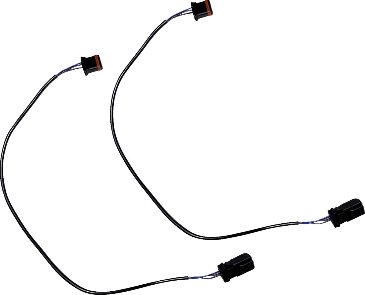 12" Front Turn Signal Extension Harness - 16+ Softail Wire Harness Custom Dynamics Default Title