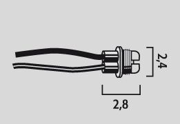 Flosser Socket For H8/H9/H11 W/Cables MISCELLANEOUS ELECTRICAL Flosser