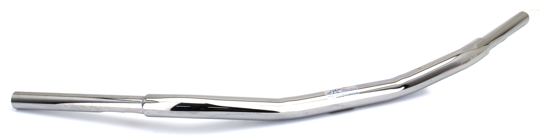 Flyer Bar 1 1/4" 87cm Wide 5 Hole Chrom Fat Handlebars for 1 1/4" handlebar clamps Crc Custom Parts Default Title