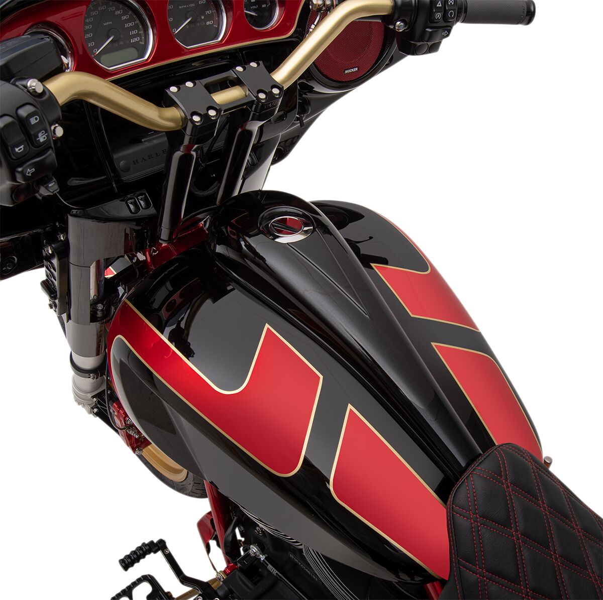 Paul Yaffe Bagger Nation Dash Kit For 6 Gallon Tank Steel Dash Panel Paul Yaffe Bagger Nation