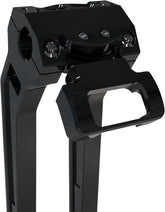 Performance Riser Gauge Mount, Black - 18+ Softail Gauge Mount La Choppers
