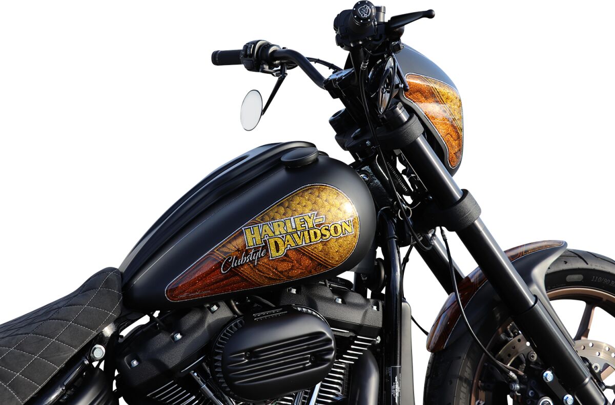 Dash Cover, Raw Paintable - 18+ Softail Dash Panel Cult Werk