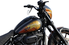 Dash Cover, Raw Paintable - 18+ Softail Dash Panel Cult Werk