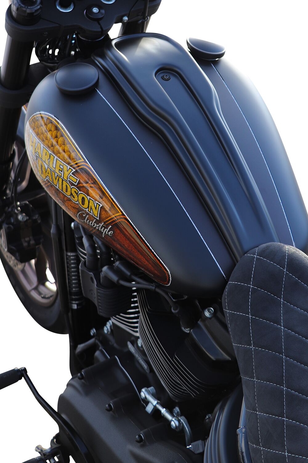 Dash Cover, Raw Paintable - 18+ Softail Dash Panel Cult Werk