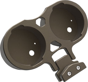 Performance Riser Gauge Mount (Dual), Bronze Gauge Mount La Choppers