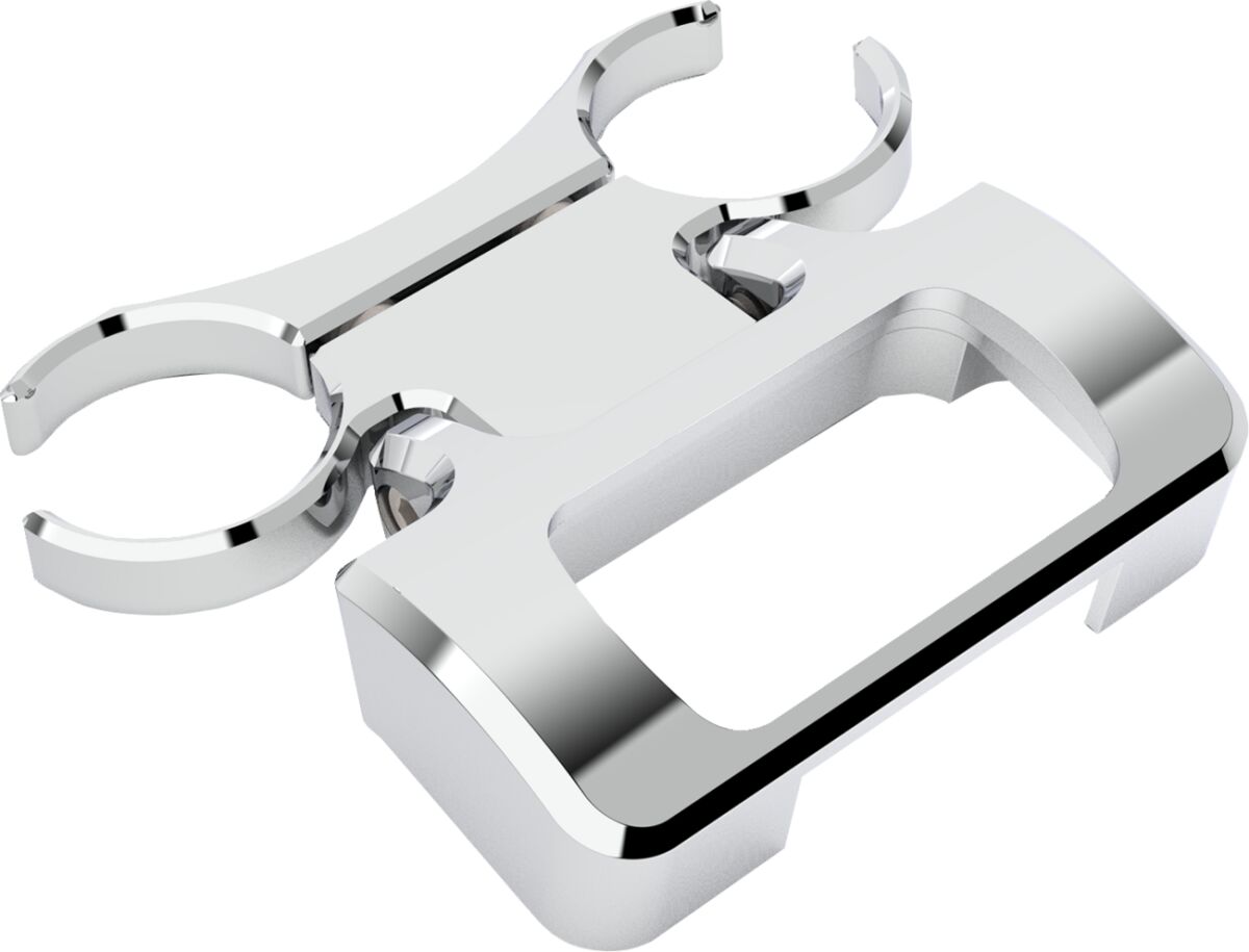 La Choppers Gauge Mount T Bar Softail 1.5" Chrome Dash Panel La Choppers