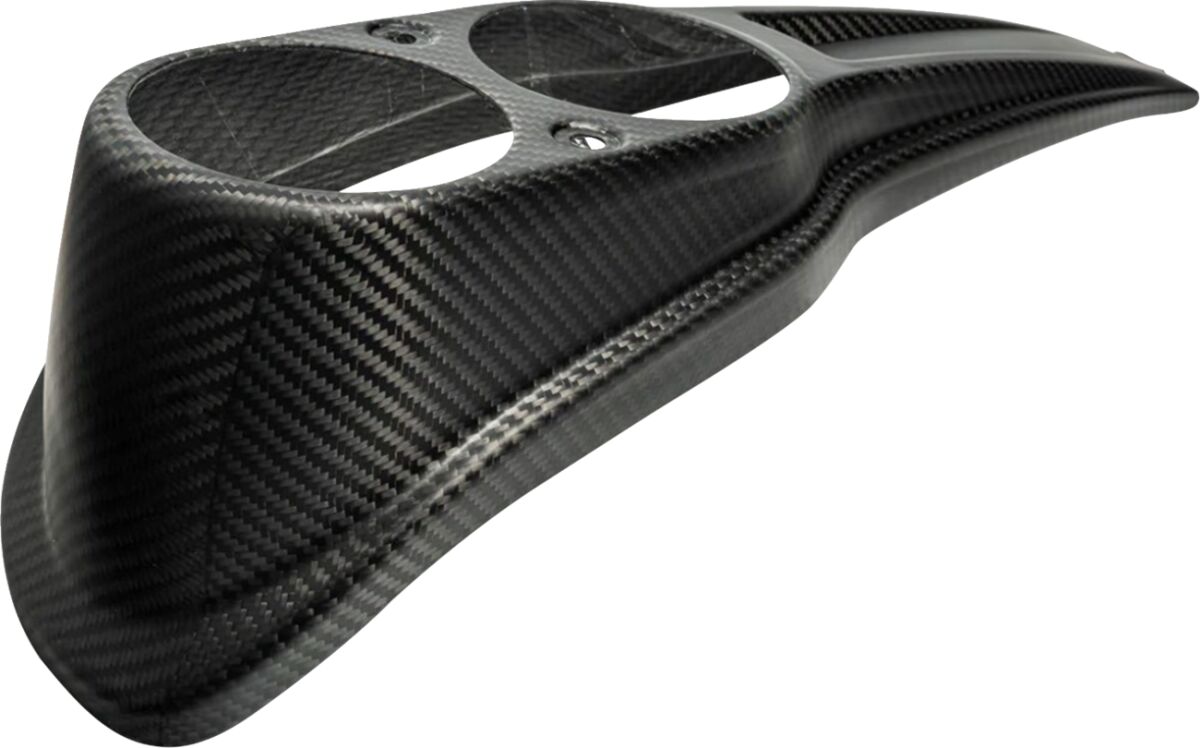 Slyfox Dash Panel, Carbon Fiber Matte - 18-21 Softail Low Rider Dash Panel Slyfox