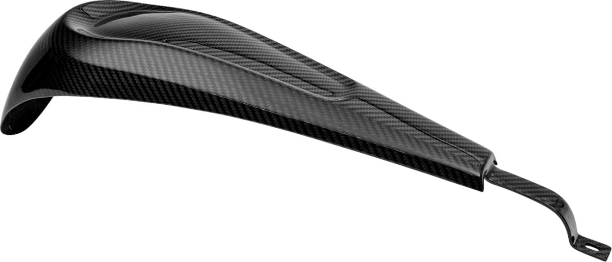Slyfox Dash Panel With Side Fill, Carbon Gloss - 22-23 Touring & 18+ Softail Dash Panel Slyfox