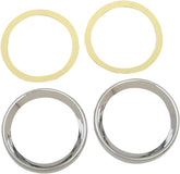Drag Specialties Bezel Spedo 96 99 Flht DASH TRIM GROUP Drag Specialties