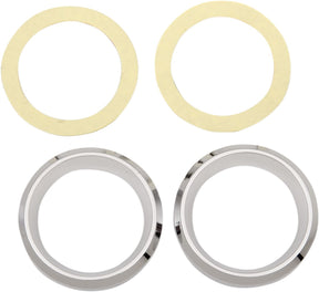Drag Specialties Bezel 2 Gage 86 13 Flht DASH TRIM GROUP Drag Specialties