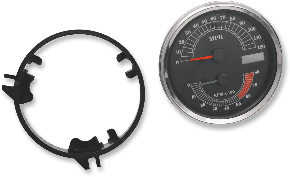 Drag Specialties Speedo W/Tach 95 03 Flhr SPEEDOMETER GROUP Drag Specialties