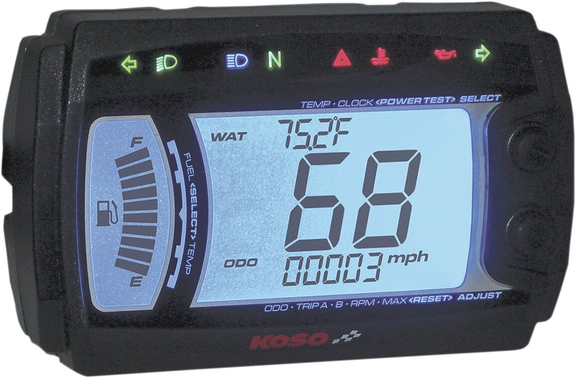 Koso North America Speedo Multi Meter Xrsr SPEEDOMETER GROUP Koso North America