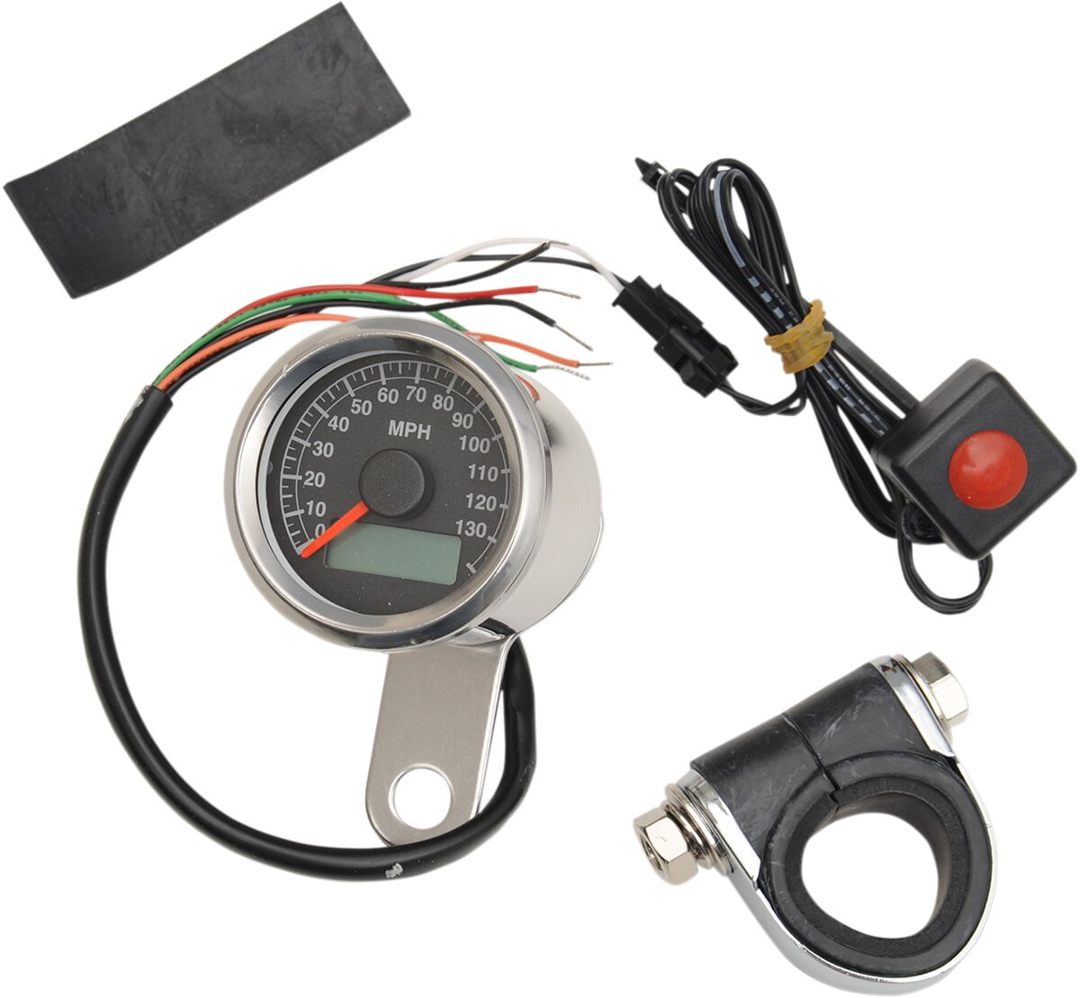 Drag Specialties Speedometer 1.87 Blk Pro SPEEDOMETER GROUP Drag Specialties