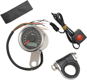Drag Specialties Speedometer 1.87 Blk Pro SPEEDOMETER GROUP Drag Specialties