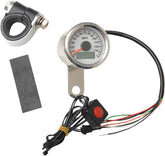 Drag Specialties Speedometer 1.87 Wht Pro SPEEDOMETER GROUP Drag Specialties