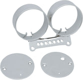 Drag Specialties Mount Gage Chr Dble SPEEDOMETER GROUP Drag Specialties