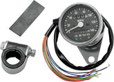 Drag Specialties Speedo W/4 Lit Blk 2:1 SPEEDOMETER GROUP Drag Specialties