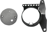 Drag Specialties Black Speedometer Relocation Bracket Speedometer Drag Specialties