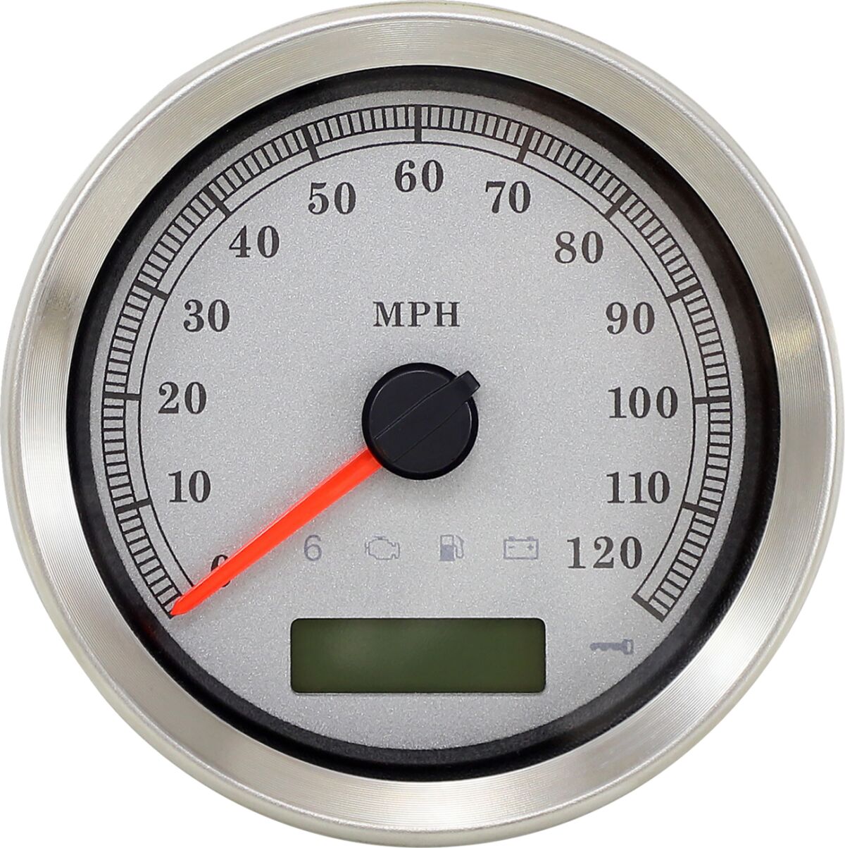 Drag Specialties Speedometer Slvr Mph Xl Speedometer Drag Specialties
