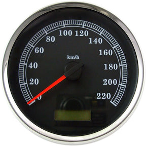 Drag Specialties Speedometer Blk Kph Rk Speedometer Drag Specialties Default Title