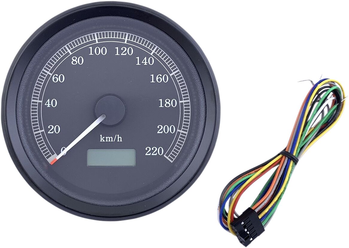 Drag Specialties Speedometer Univ 3.37 Kph SPEEDOMETER GROUP Drag Specialties