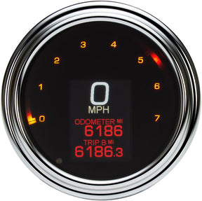 Dakota Digital MLX-2000 Series Gauge, Chrome Speedometer Dakota Digital