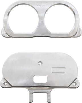 Slyfox SLYFOX Gauge Mount, Raw - 14-24+ Touring & 18+ Softail Speedometer Slyfox