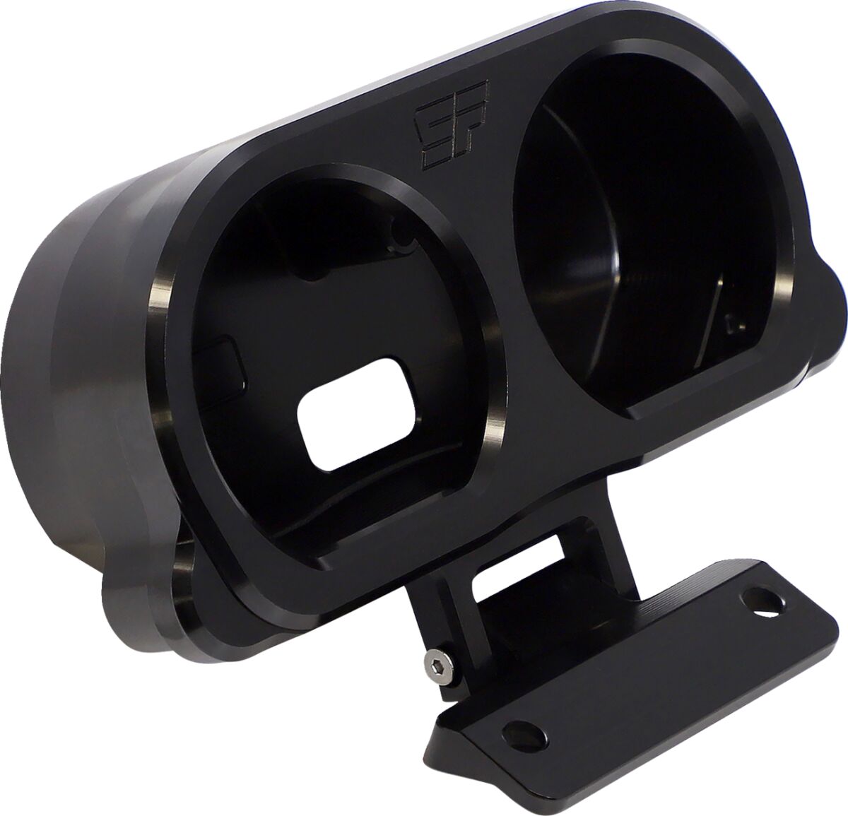 SLYFOX Gauge Mount, Black - 14-24+ Touring & 18+ Softail Gauge Mount Slyfox Performance Default Title