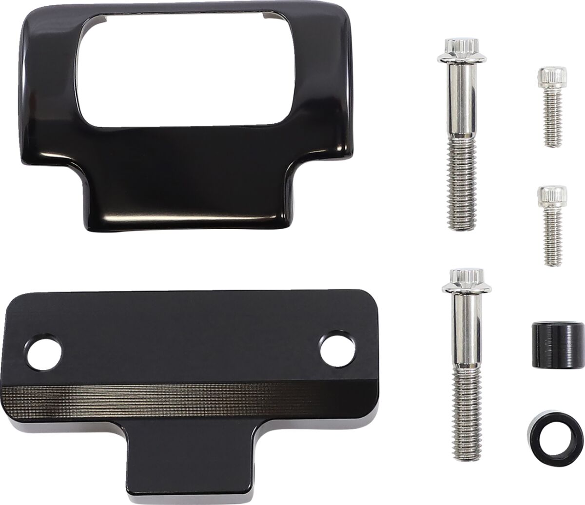 Slyfox Gauge Mount, Black - Milwaukee 8 Speedometer Slyfox