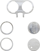 Gauge Mount Dual, Raw Gauge Mount Slyfox Performance Default Title