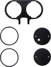 Slyfox Gauge Mount Dual, Black Speedometer Slyfox